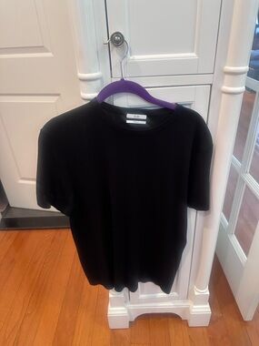 Essentials Black Crew Neck Sweater